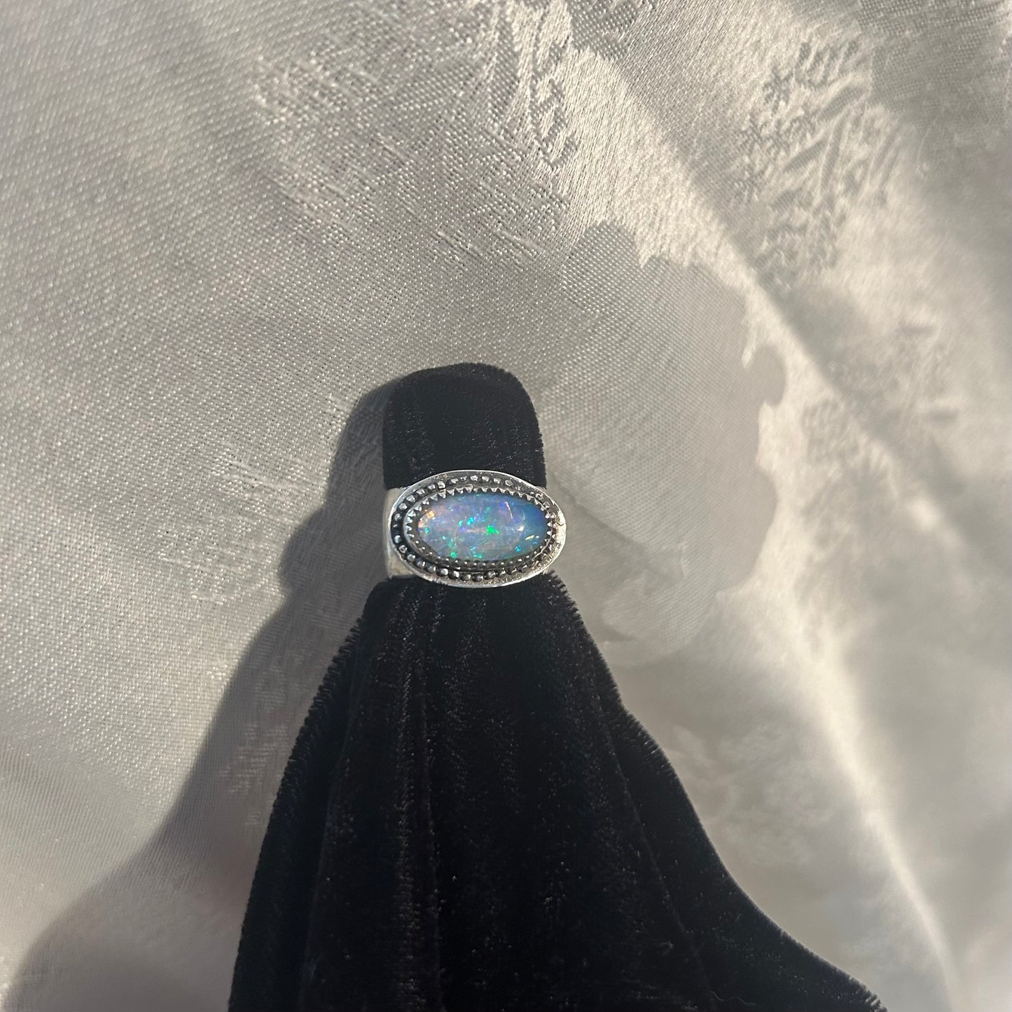 Chunky Opal Statement Ring