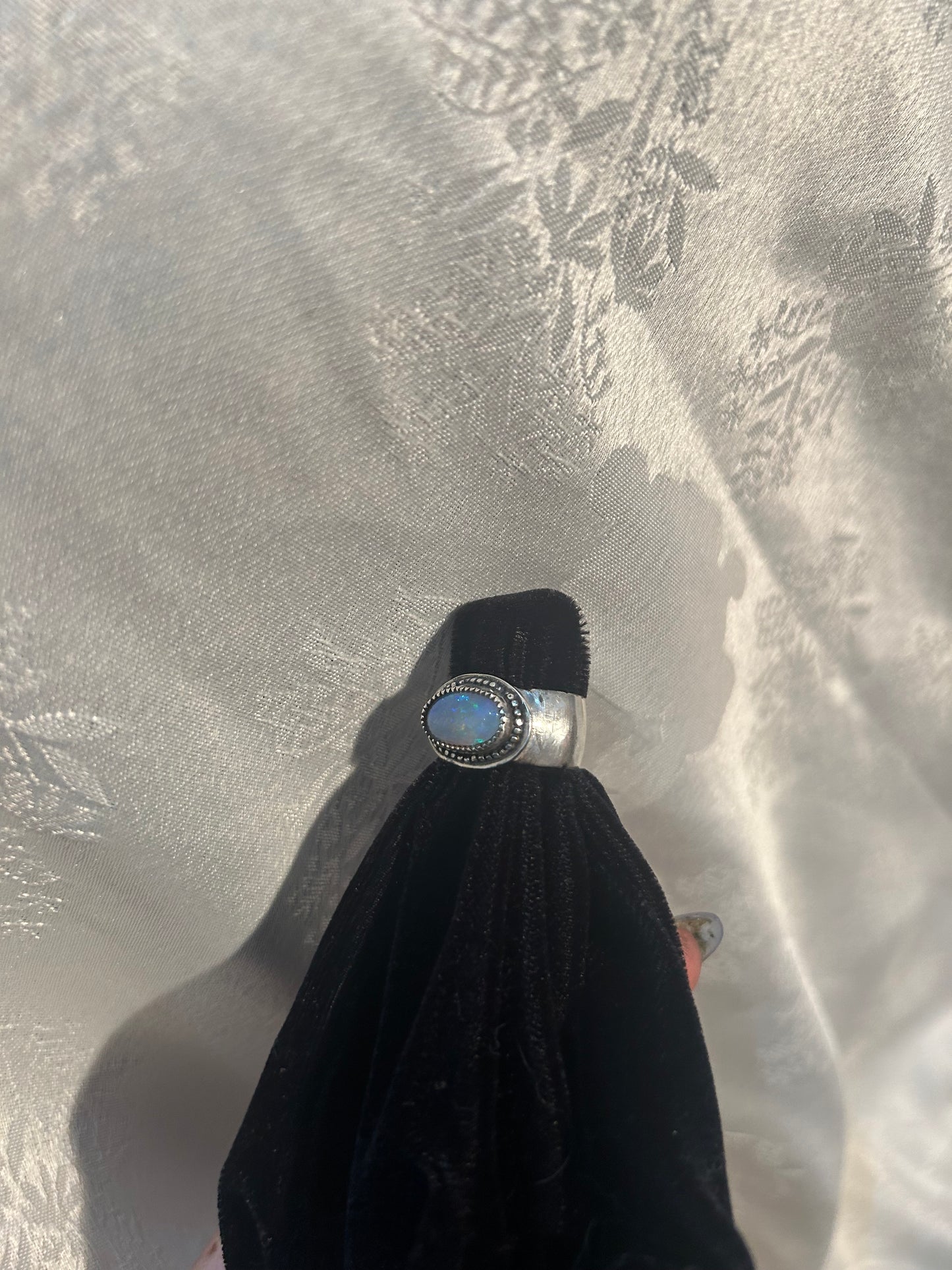 Chunky Opal Statement Ring